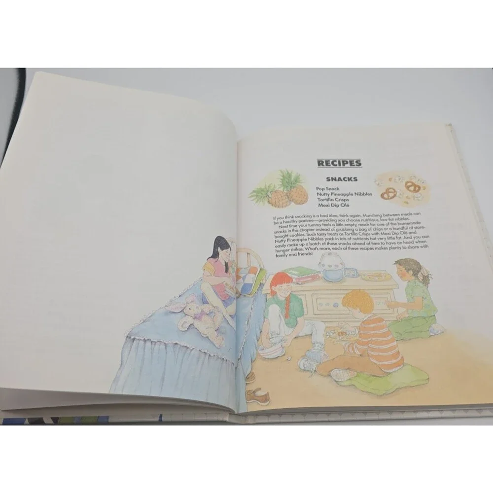 American Heart Association Kids' Cookbook Hardcover Vintage 1990s